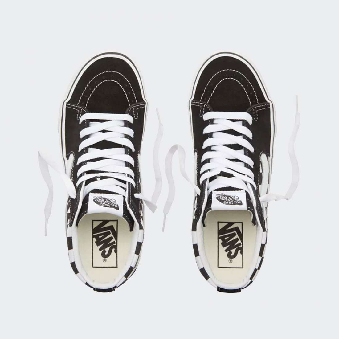 VANS UA SK8-HI PLATFORM 2 CHECKERBOARD