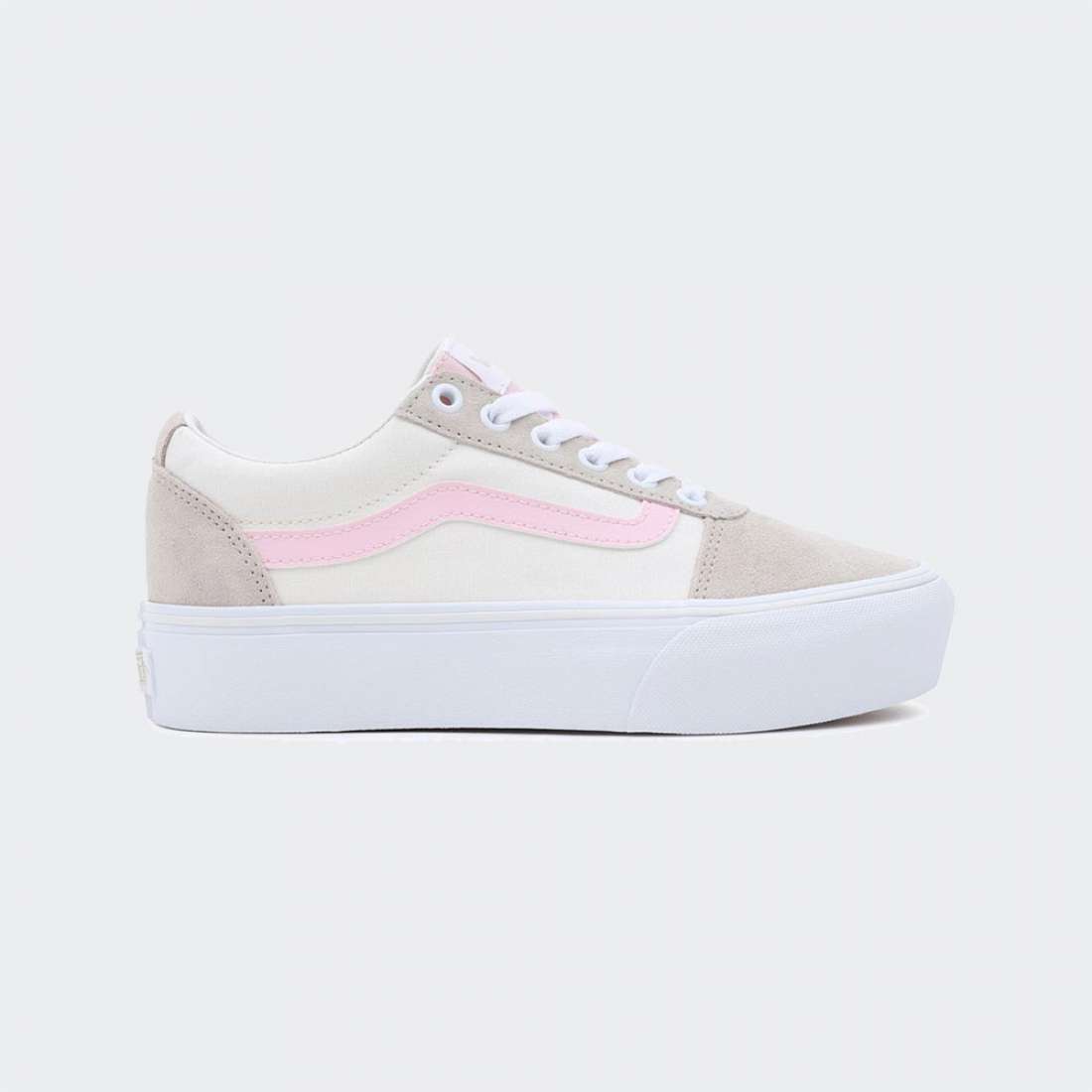 VANS WARD PLATFORM BLOCK BEIGE