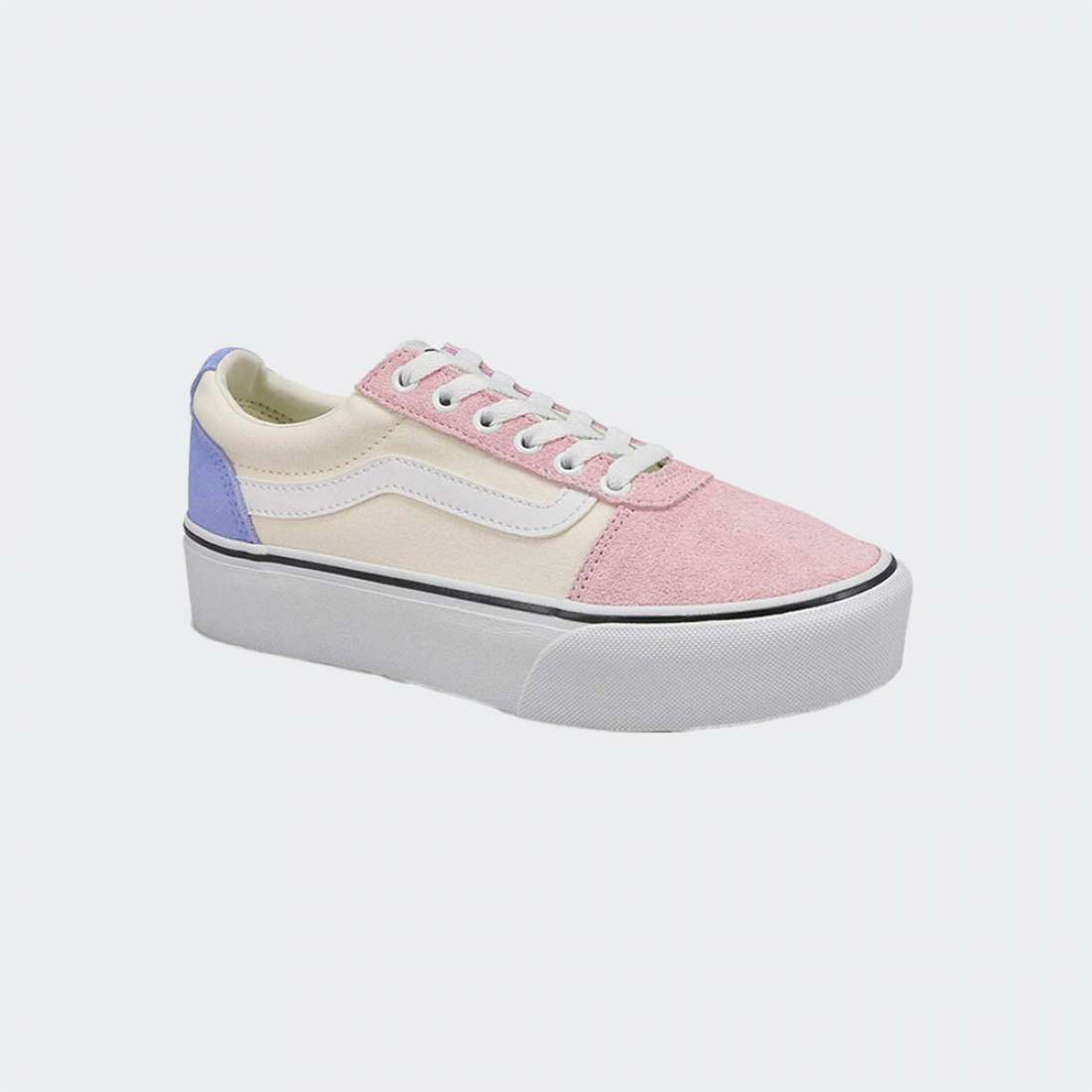 VANS WARD PLATFORM LIGHT PURPLE/MULTI