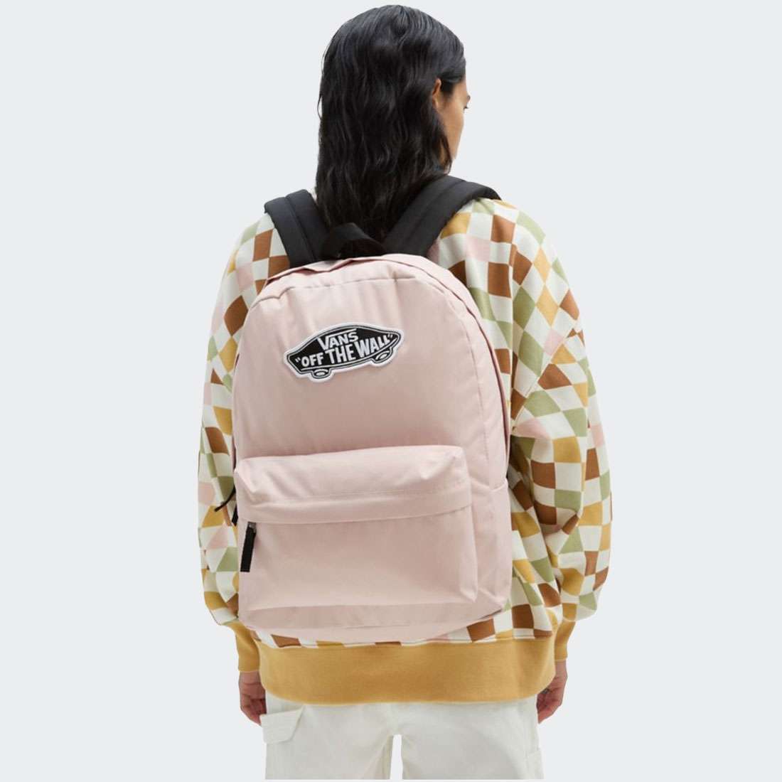 MOCHILA VANS REALM ROSE SMOKE