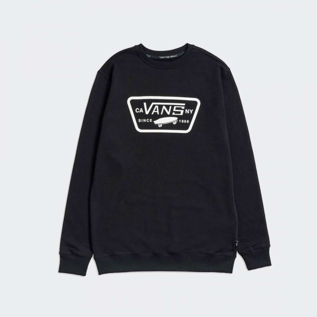 SWEATSHIRT VANS FULL PATCH BLACK