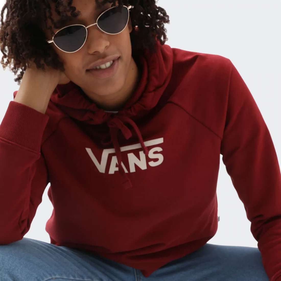 HOODIE VANS FLYING V FT BOXY MDPUR