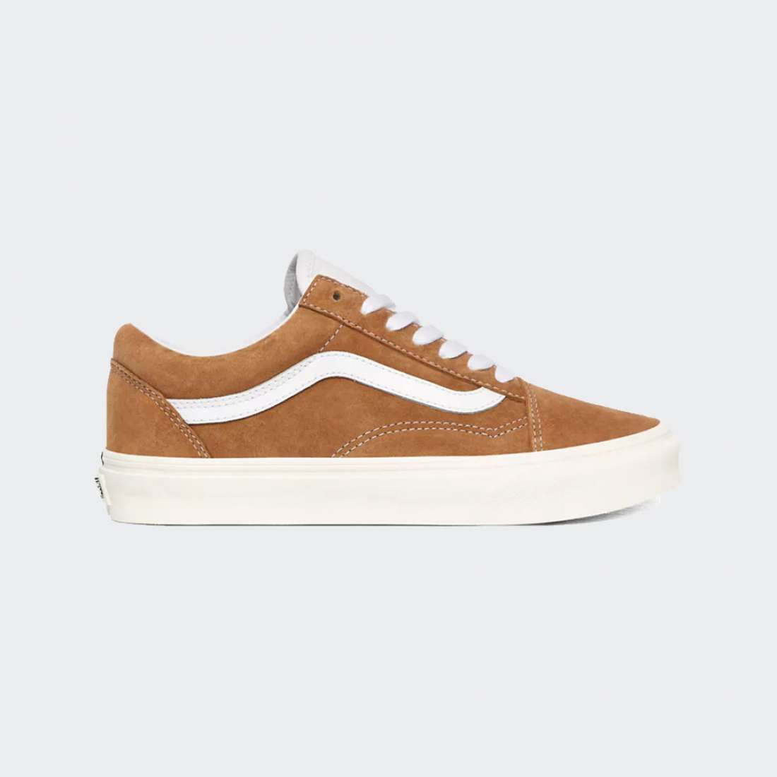 VANS OLD SKOOL PIG SUEDE BROWN SUGAR/SNOW WHITE