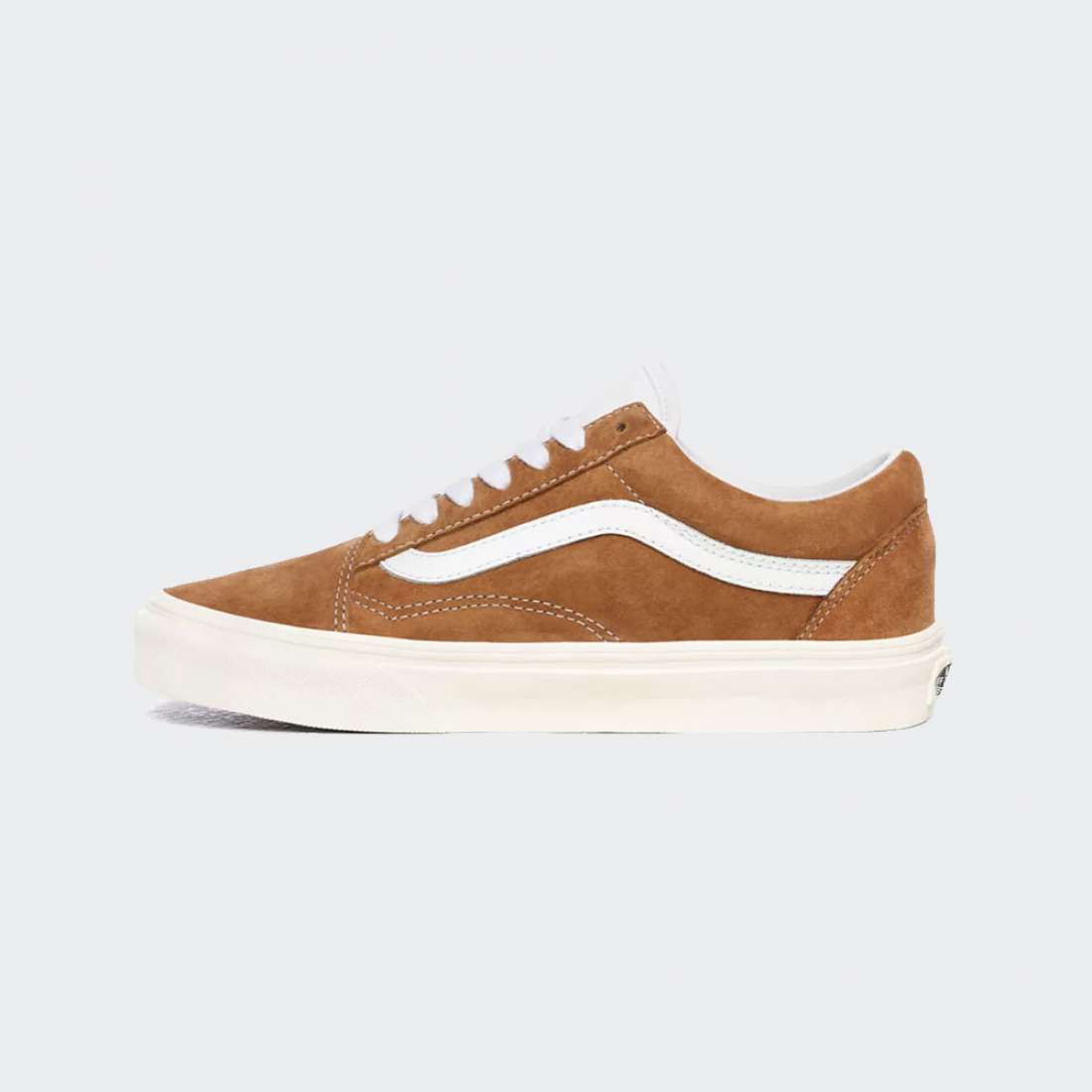 VANS OLD SKOOL PIG SUEDE BROWN SUGAR/SNOW WHITE