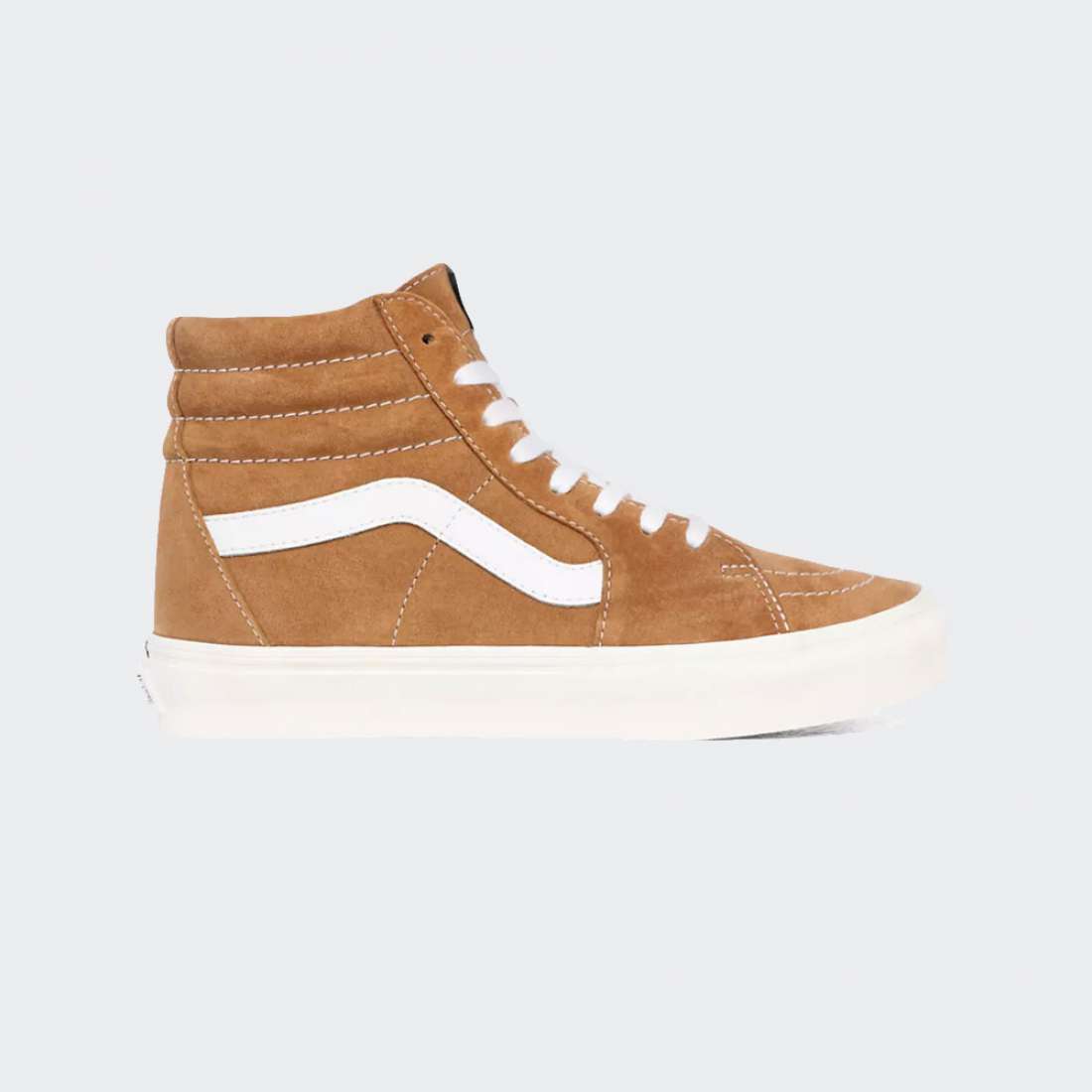 VANS SK8-HI PIG SUEDE BROWN SUGAR/SNOW WHITE