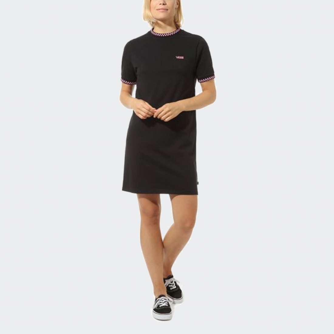 VESTIDO VANS ALL STAKES BLACK