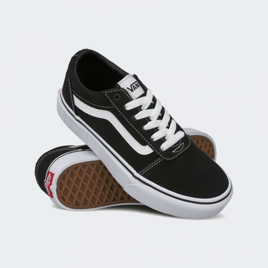 VANS WARD PLATFORM BLACK/WHITE