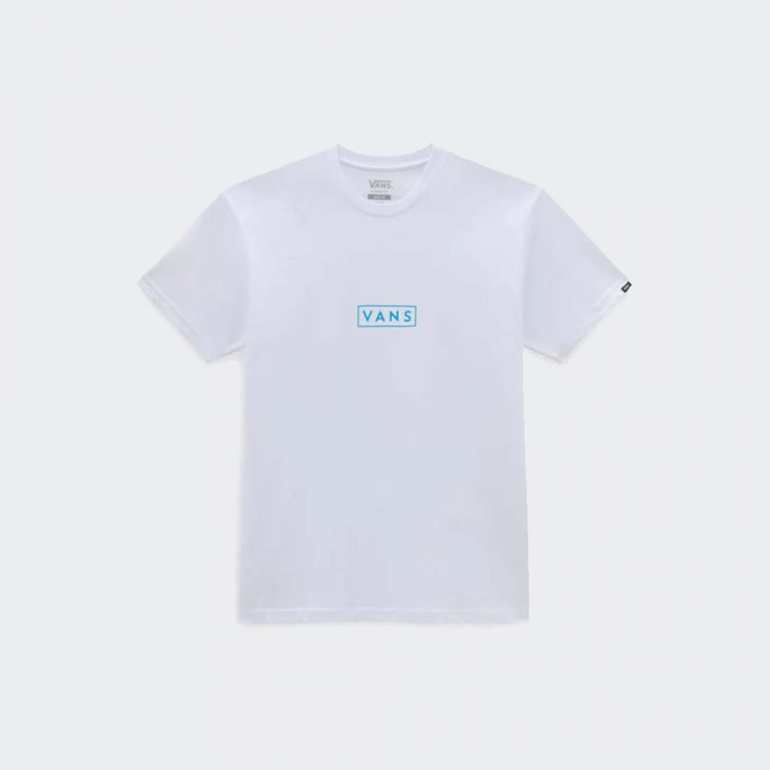 TSHIRT VANS CLASSIC EASY BOX WHITE/MALIBU BLUE