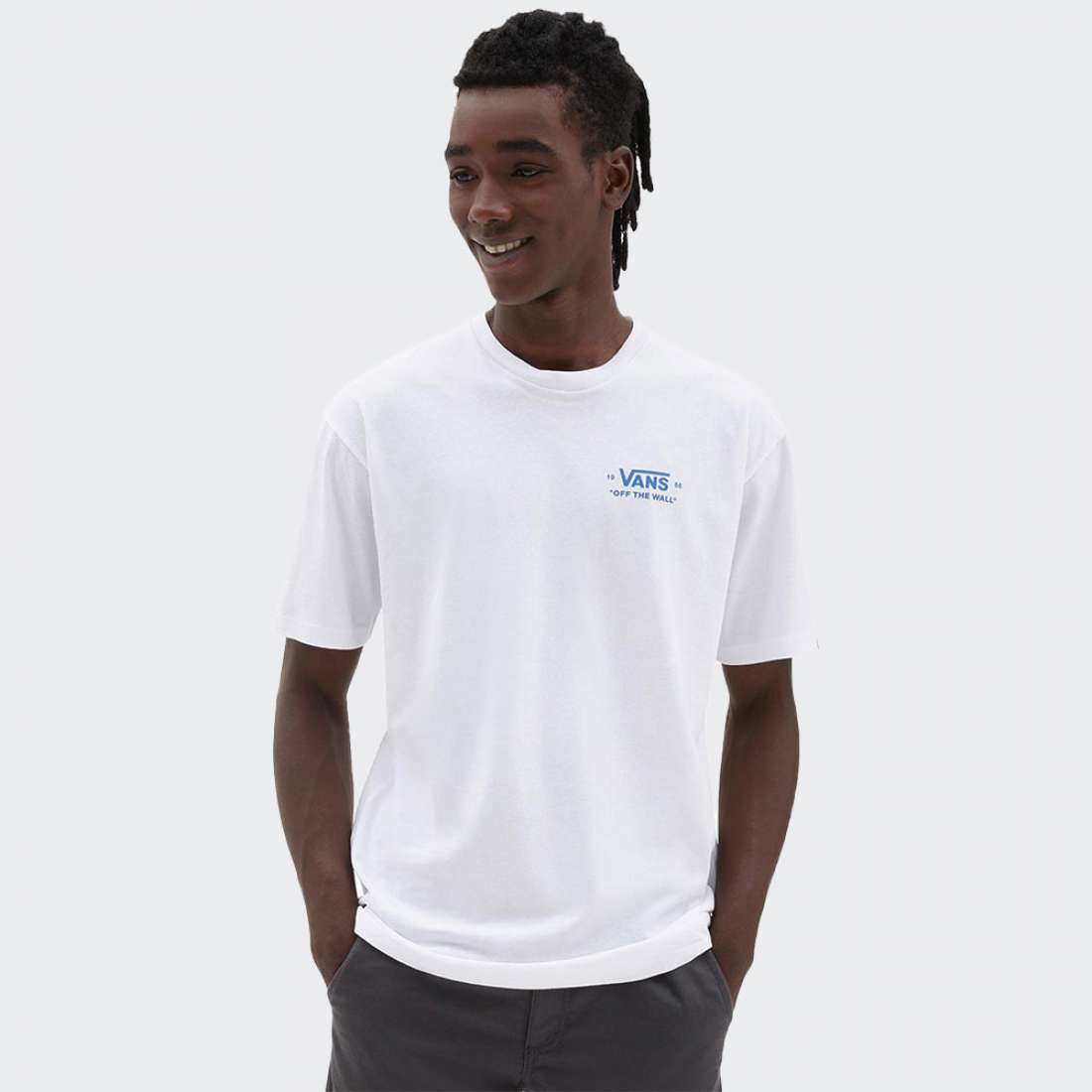 TSHIRT VANS ESSENTIAL WHITE/NAUTICAL