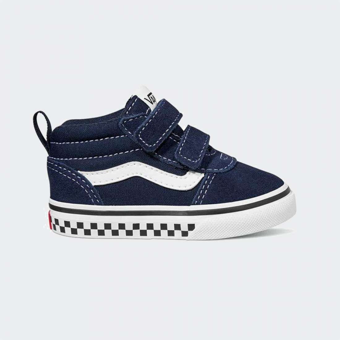 VANS TD WARD V MID CHECKER/SIDEWALL/DRESS/BL