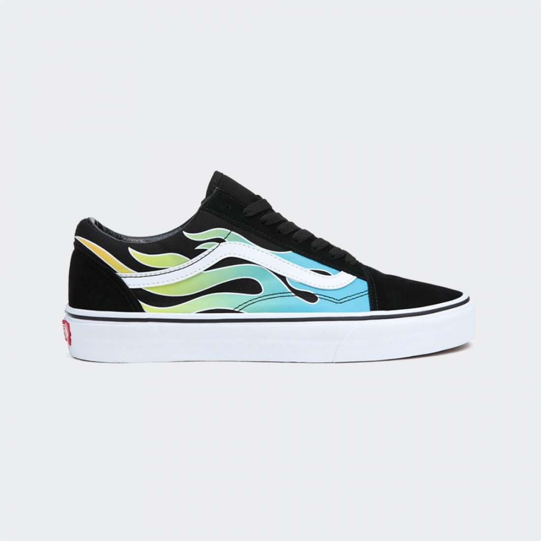 VANS UA OLD SKOOL FLOW FLAME BLACK/WHITE