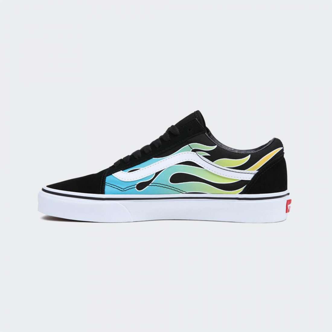 VANS UA OLD SKOOL FLOW FLAME BLACK/WHITE