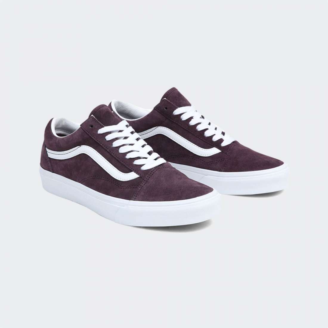 VANS OLD SKOOL PIG SUEDE BLACK/WHITE CHE