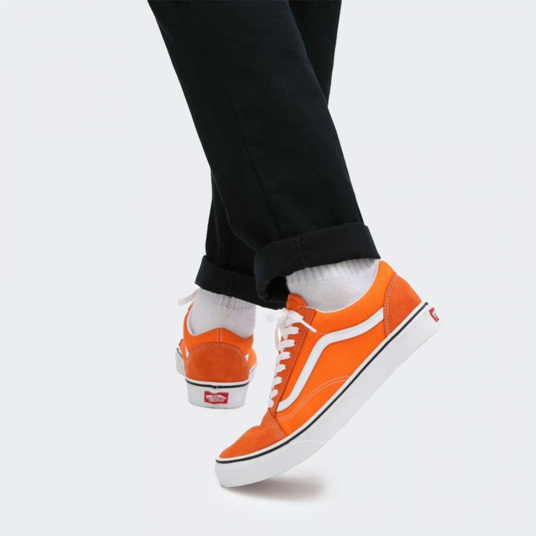 VANS OLD SKOOL ORANGE TIFER/TRUE WHITE