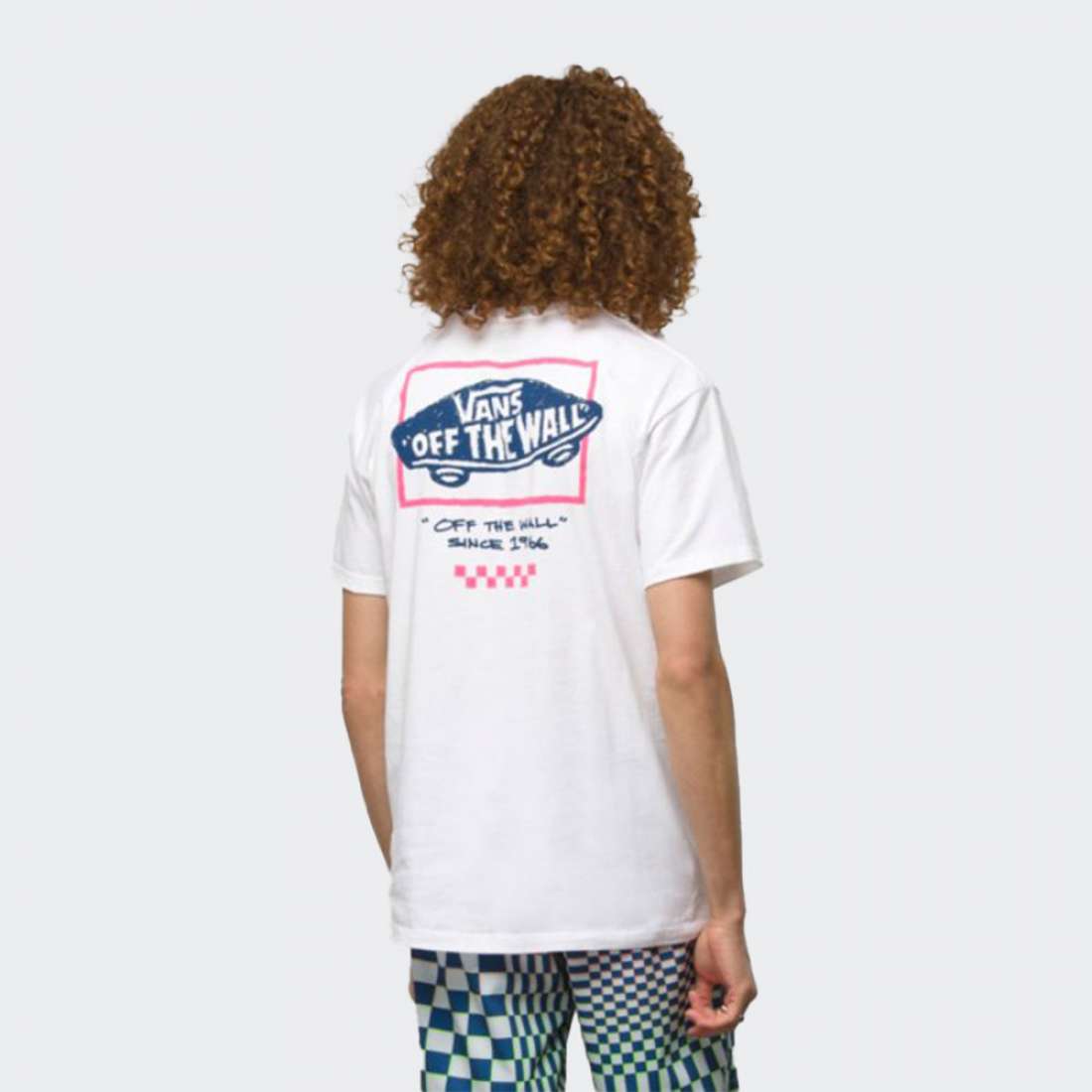 TSHIRT VANS SKETCHY PAST WHITE