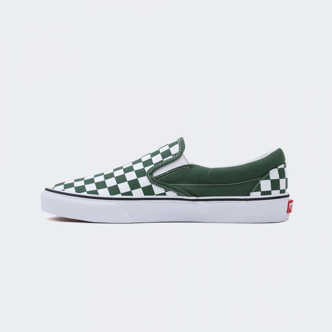 VANS SLIP-ON CHEKERBOARD/GREENER PASTU