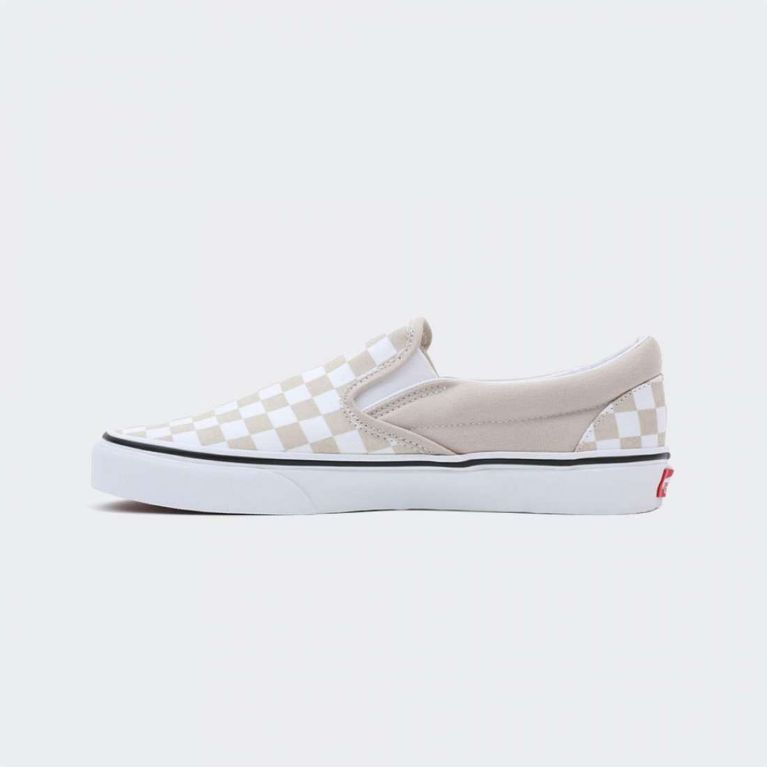 VANS SLIP-ON W CHECKERBOARD/FRENCH OAK