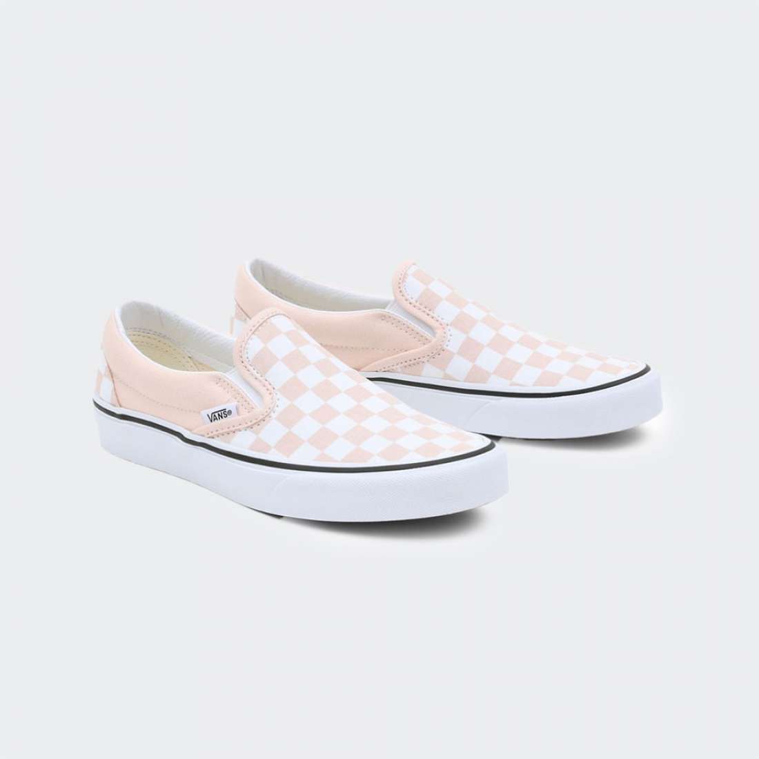 VANS SLIP-ON W CHECKERBOARD/PEACH DUST