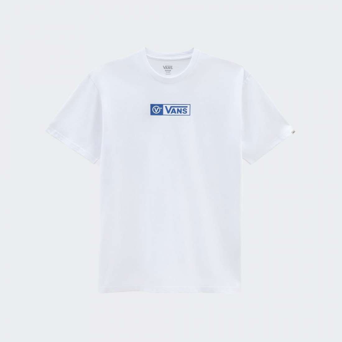 TSHIRT VANS CIRCLE TAB WHITE