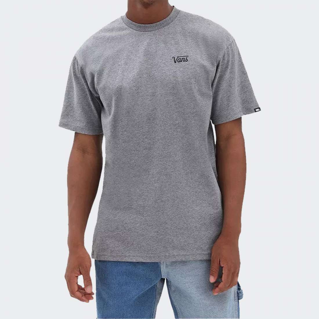 TSHIRT VANS MINI SCRIPT GREY HEATHER