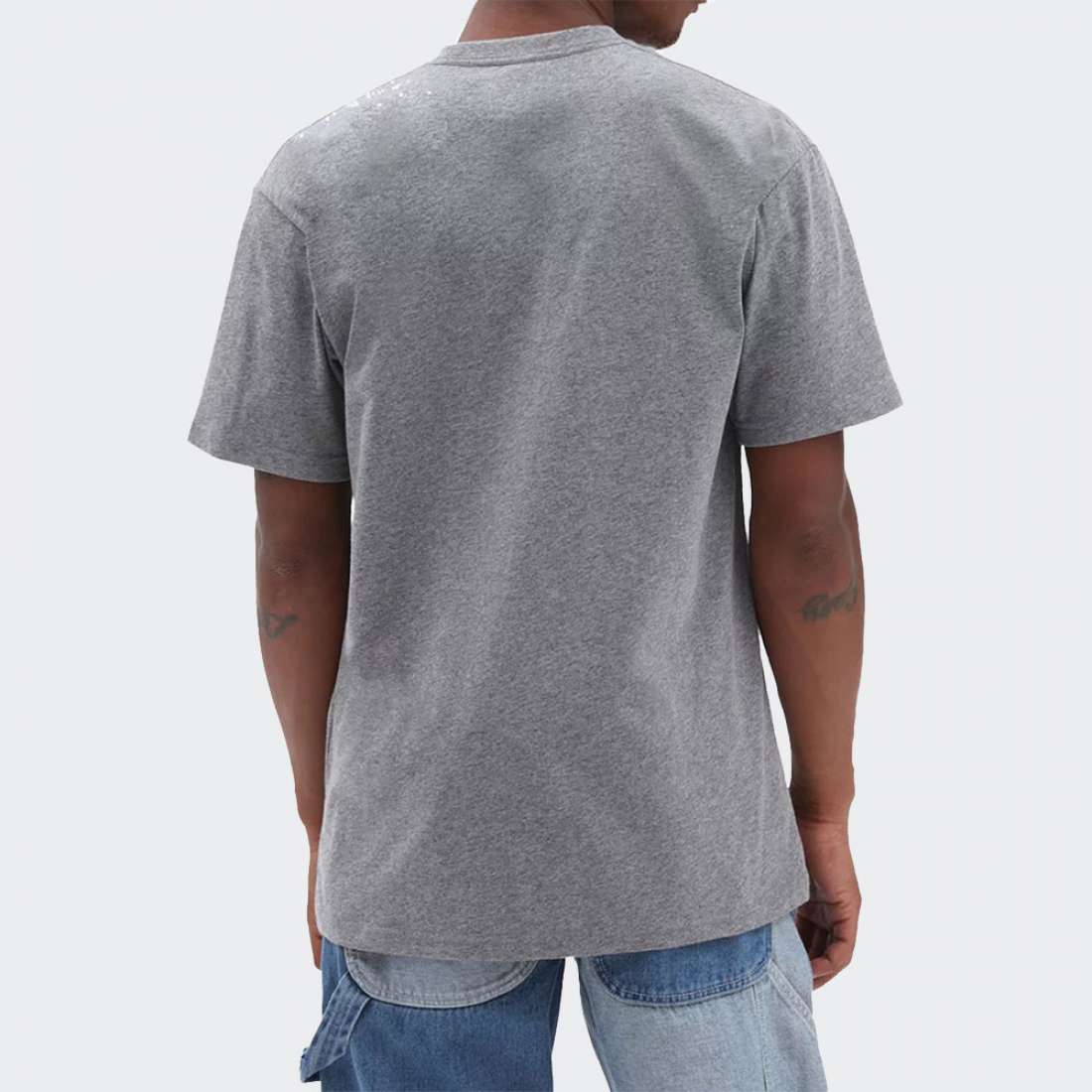 TSHIRT VANS MINI SCRIPT GREY HEATHER