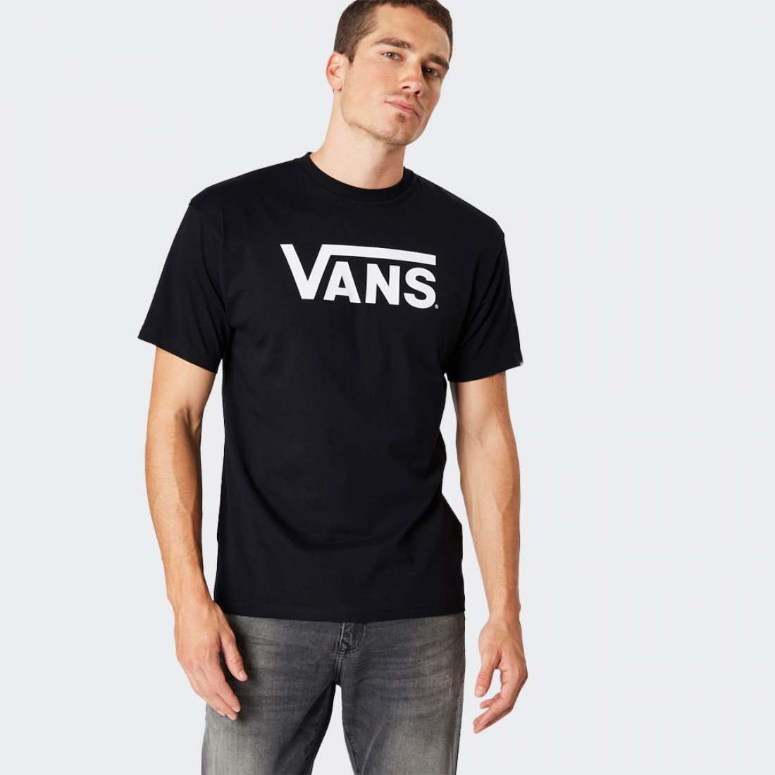 TSHIRT VANS CLASSIC BLACK/WHITE