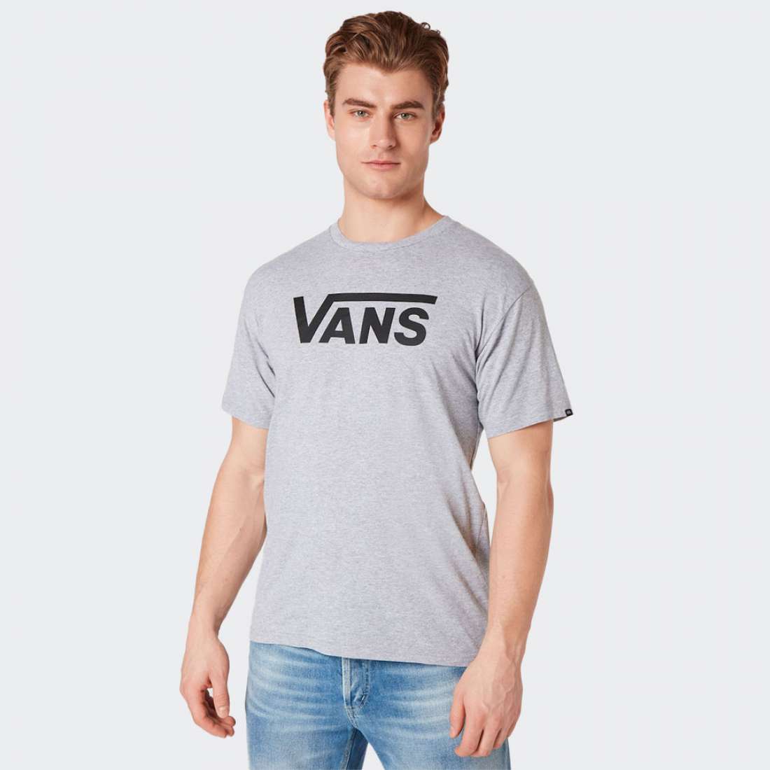 TSHIRT VANS CLASSIC GREY HEATHER/BLACK