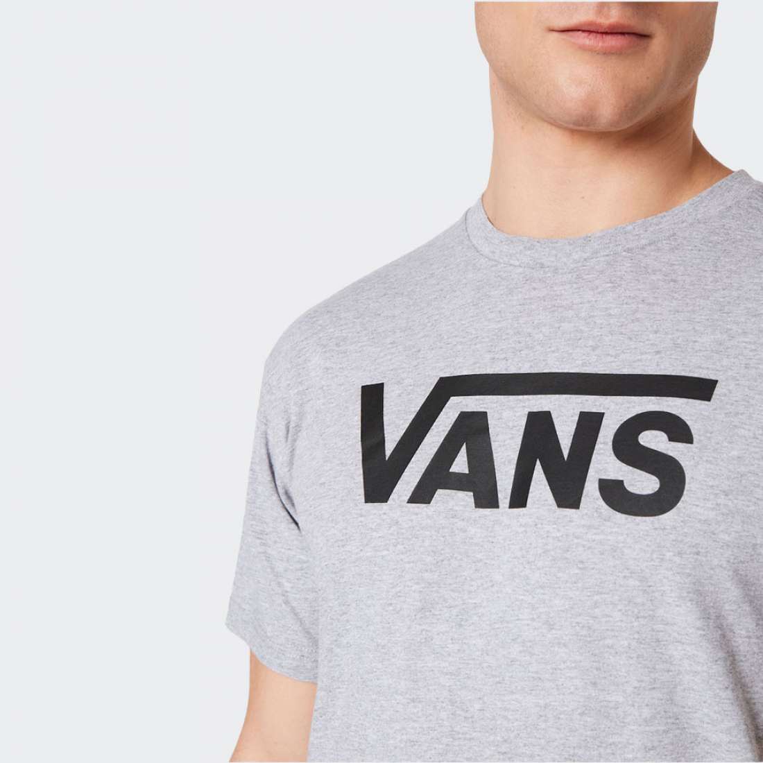 TSHIRT VANS CLASSIC GREY HEATHER/BLACK