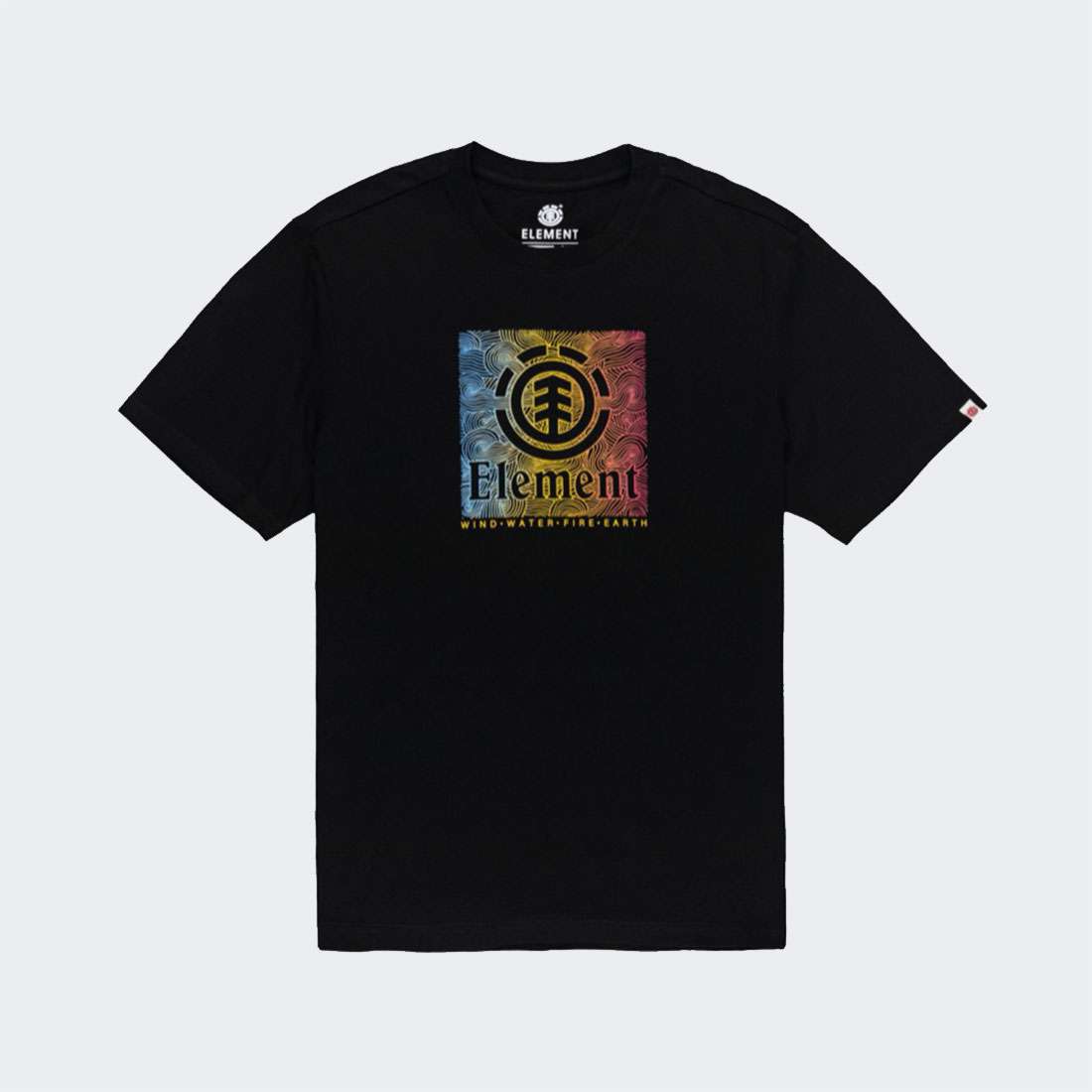 TSHIRT ELEMENT CUSIC FLINT BLACK