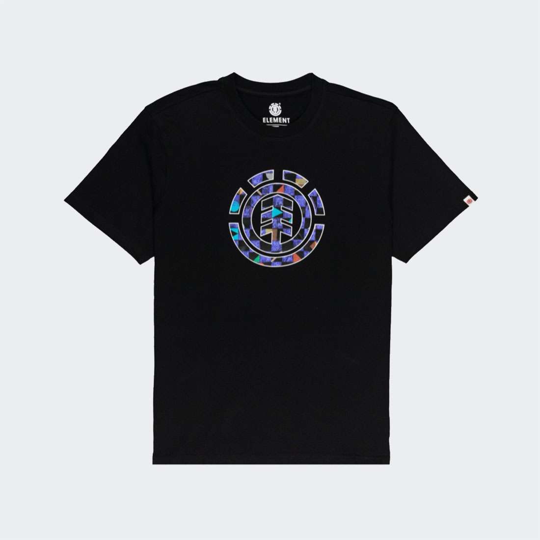 TSHIRT ELEMENT PRISM ICON FLINT BLACK