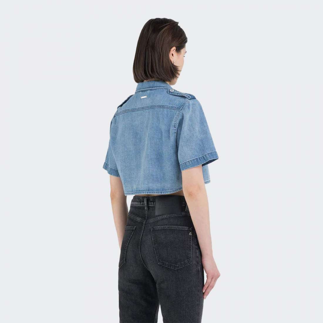 CAMISA REPLAY CROPPED 010