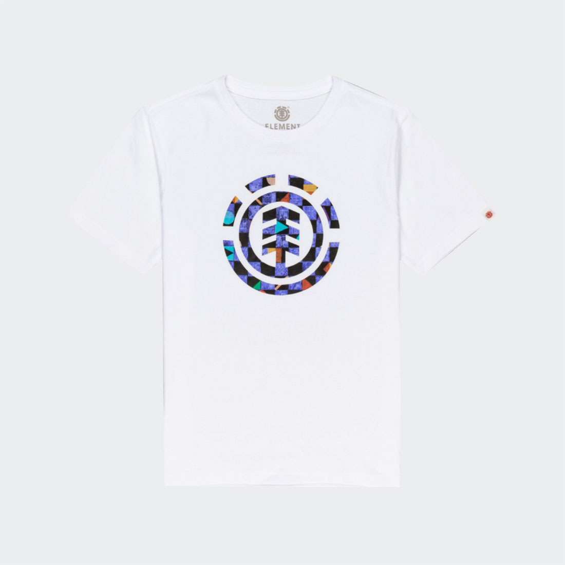 TSHIRT ELEMENT PRISM ICON SS BOY OPTIC WHITE