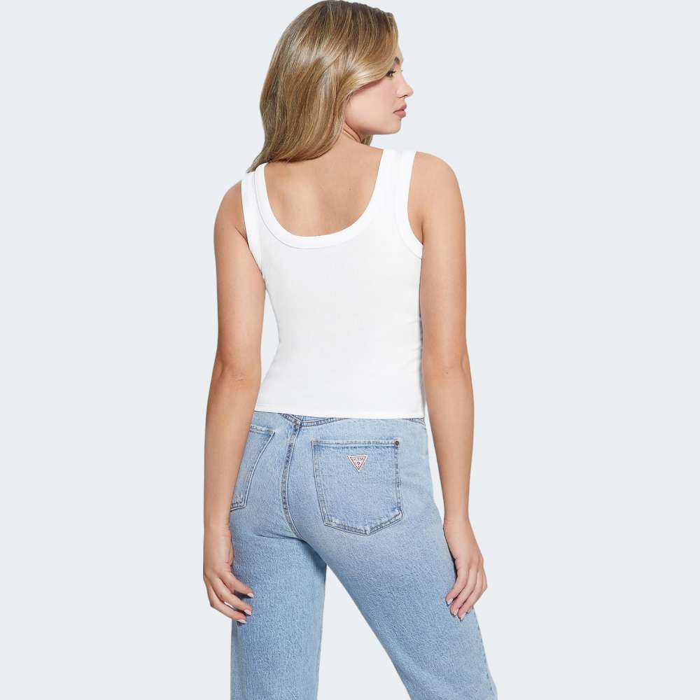  TOP GUESS SL TRIANGLE BLING RIB