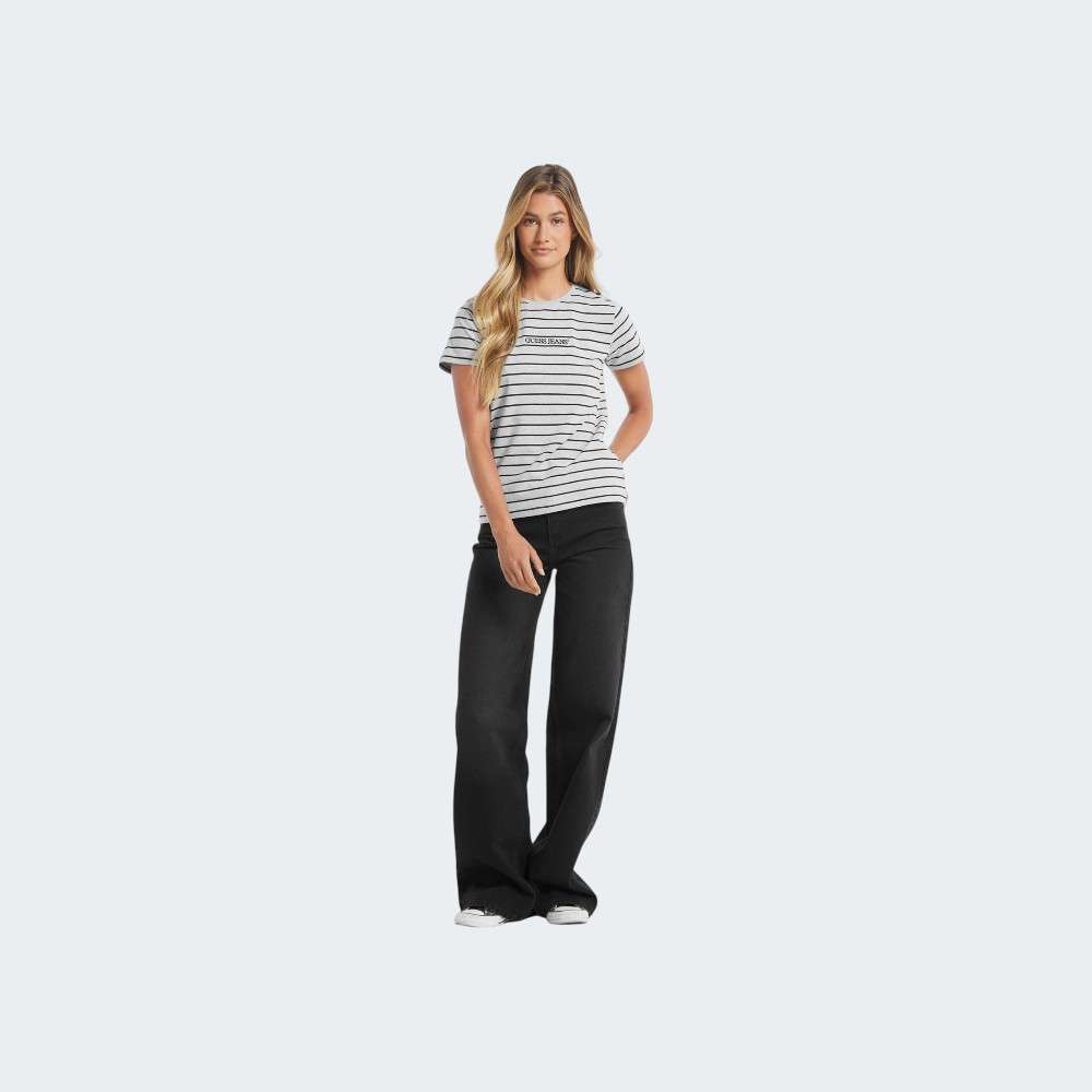 TSHIRT GUESS STRIPED S75Q