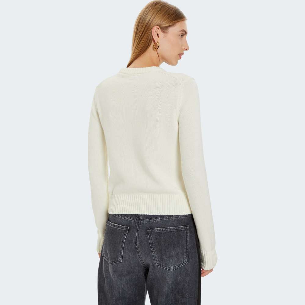 SWEATSHIRT GUESS INTARSIA