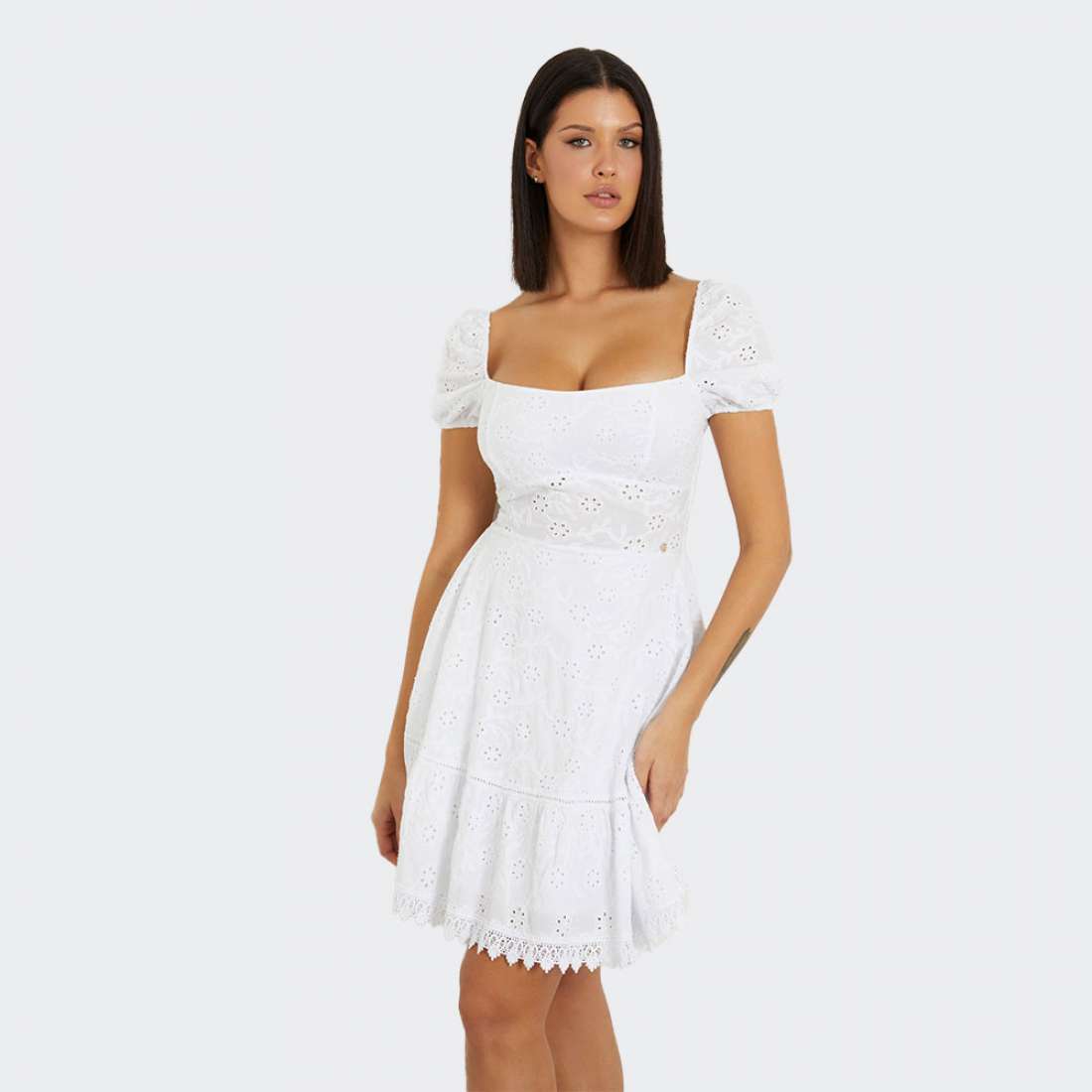 VESTIDO GUESS CLIO FLARE G011