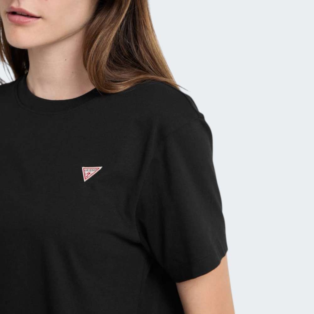 TSHIRT GUESS BOXY JBLK