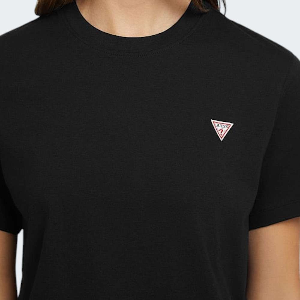 TSHIRT GUESS BOXY JBLK