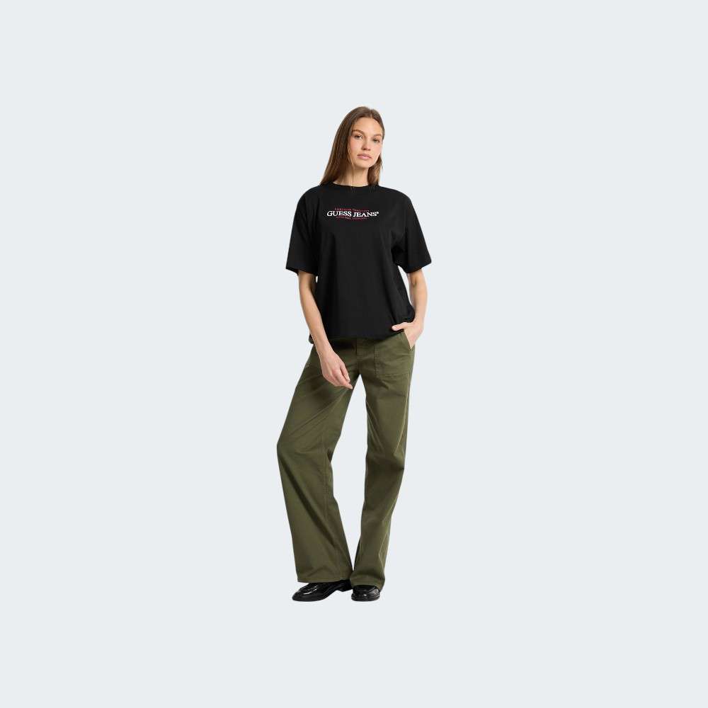 TSHIRT GUESS AMERICAN JBLK
