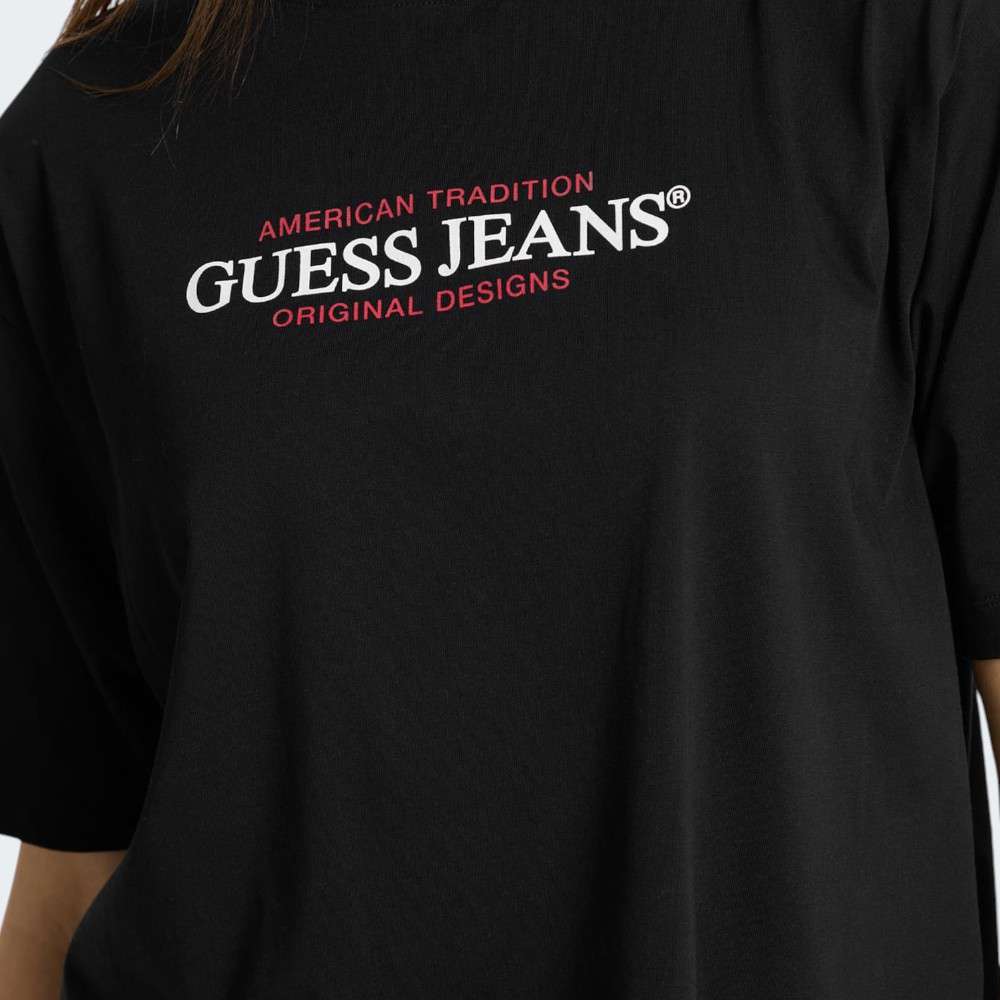 TSHIRT GUESS AMERICAN JBLK
