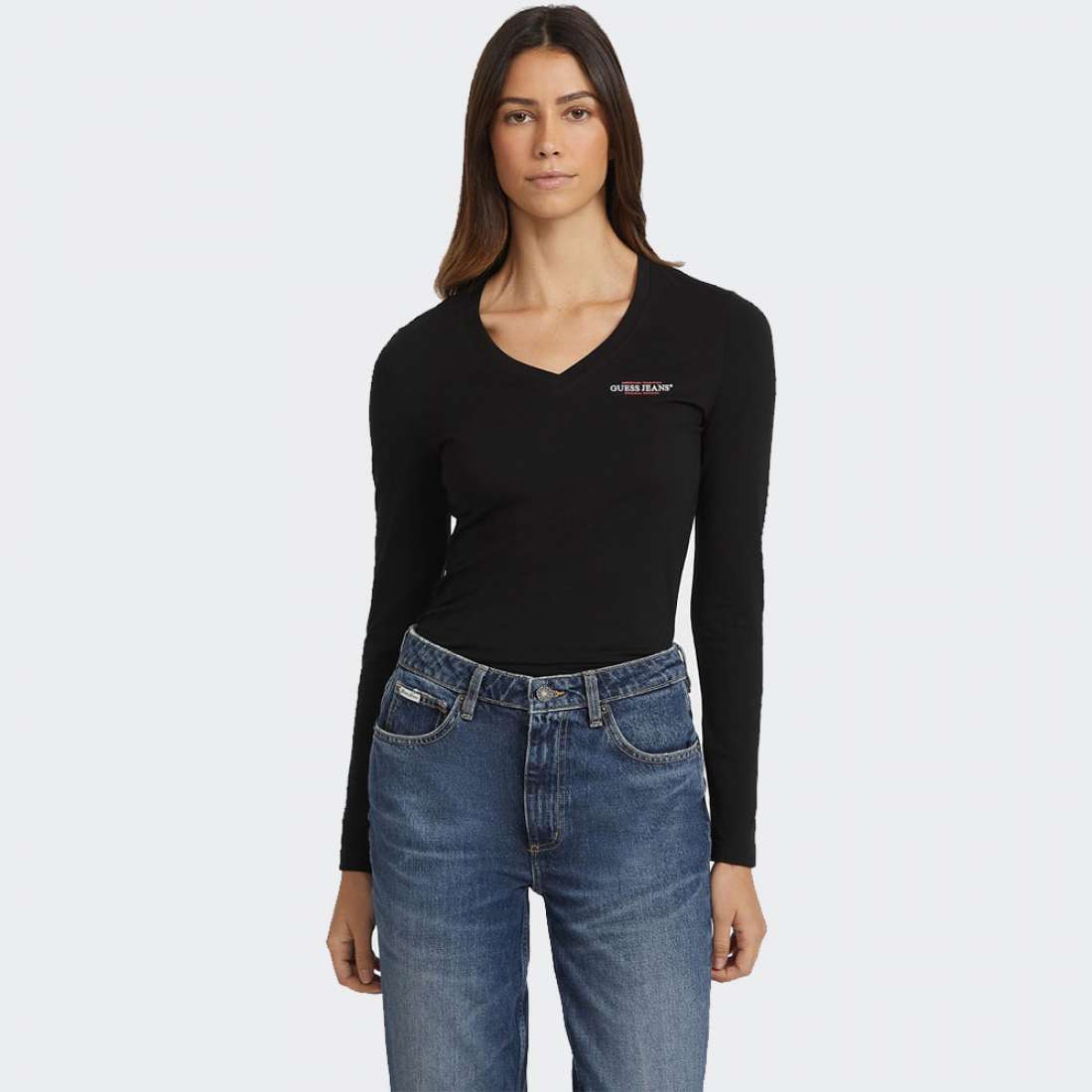 LONGSLEEVE GUESS AMERICA JBLK