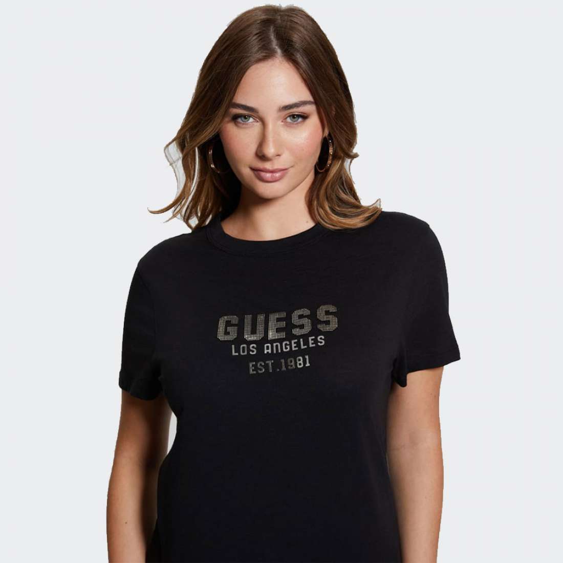 TSHIRT GUESS PYRAMIDE JBLK