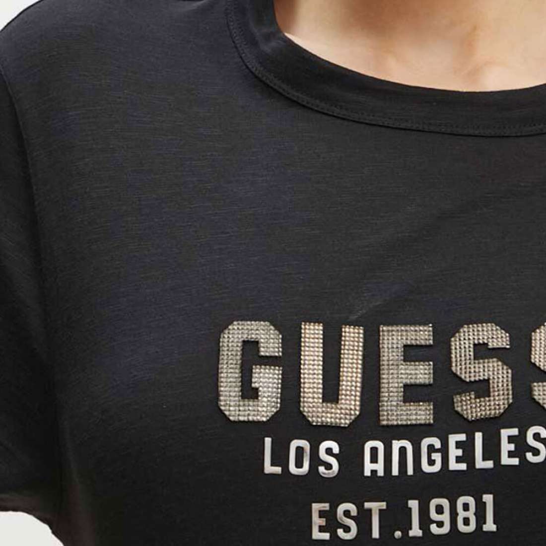 TSHIRT GUESS PYRAMIDE JBLK