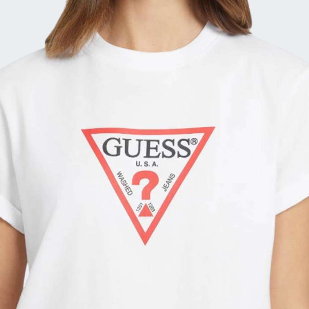T-SHIRT GUESS GJ SS CN BOXY ICONIC G011