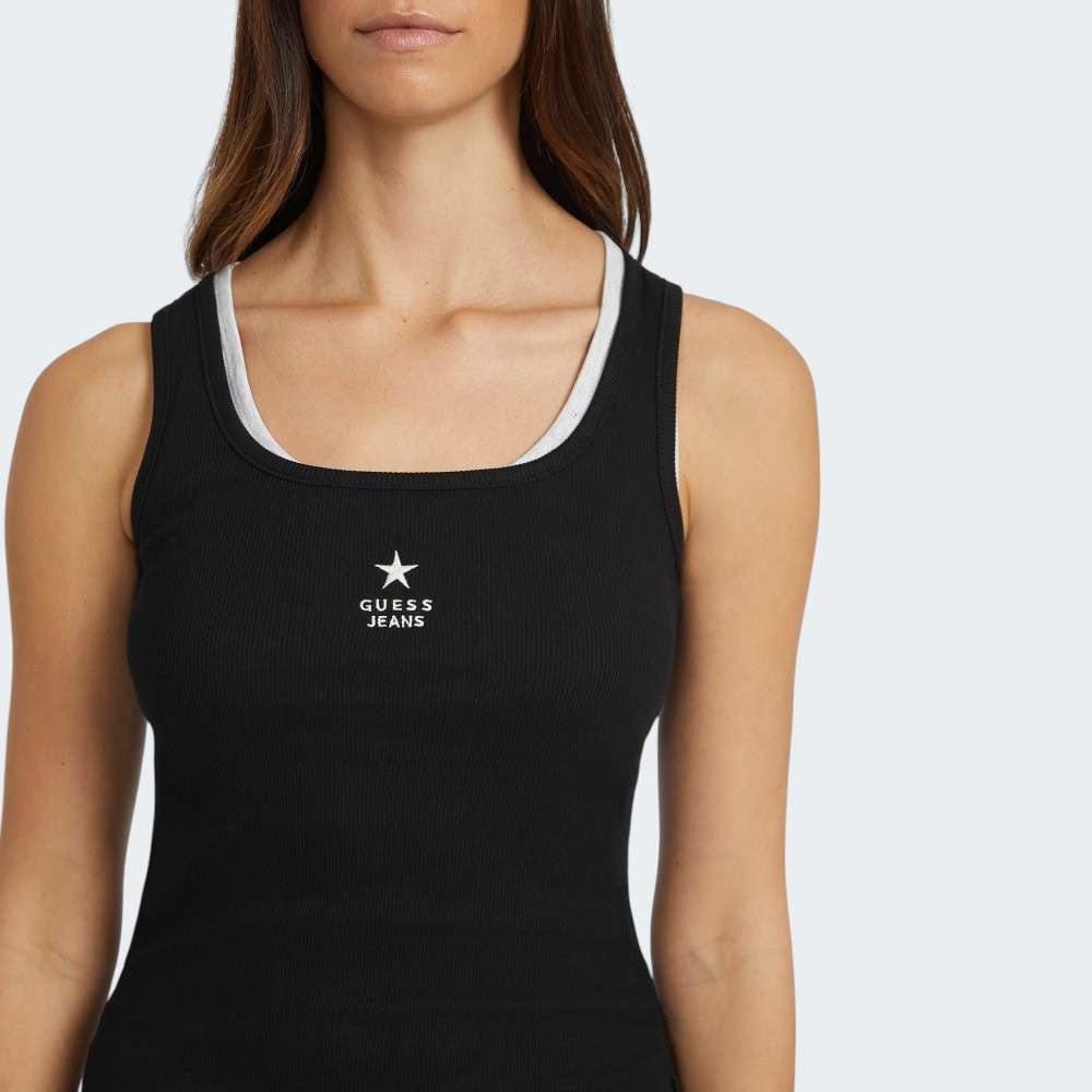 TOP GUESS TANK JBLK
