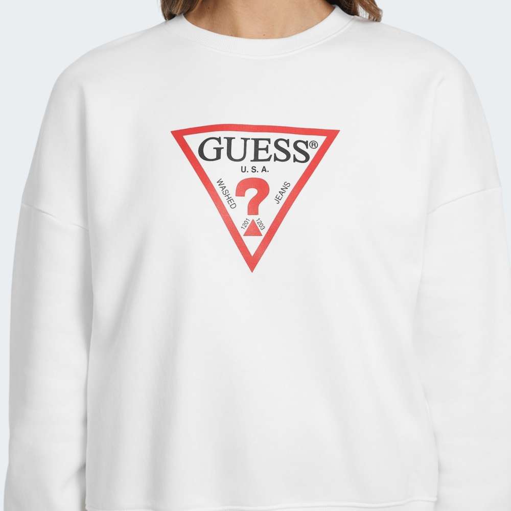 SWEATSHIRT GUESS ICONIC TRIANGLE