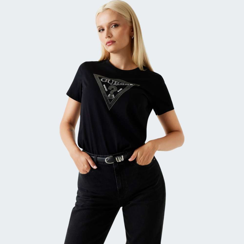  TSHIRT GUESS KRYSTAL TRAINGLE