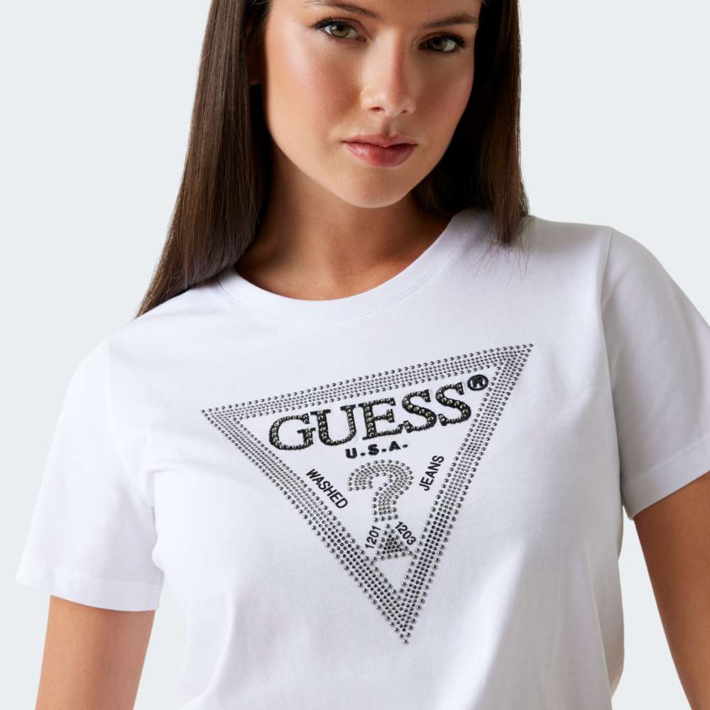  TSHIRT GUESS KRYSTAL TRAINGLE