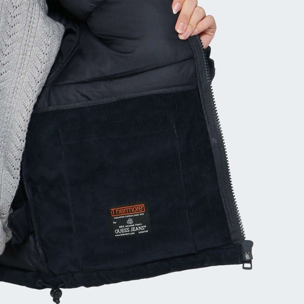 BLUSÃO GUESS GJ CROPPED PUFFER