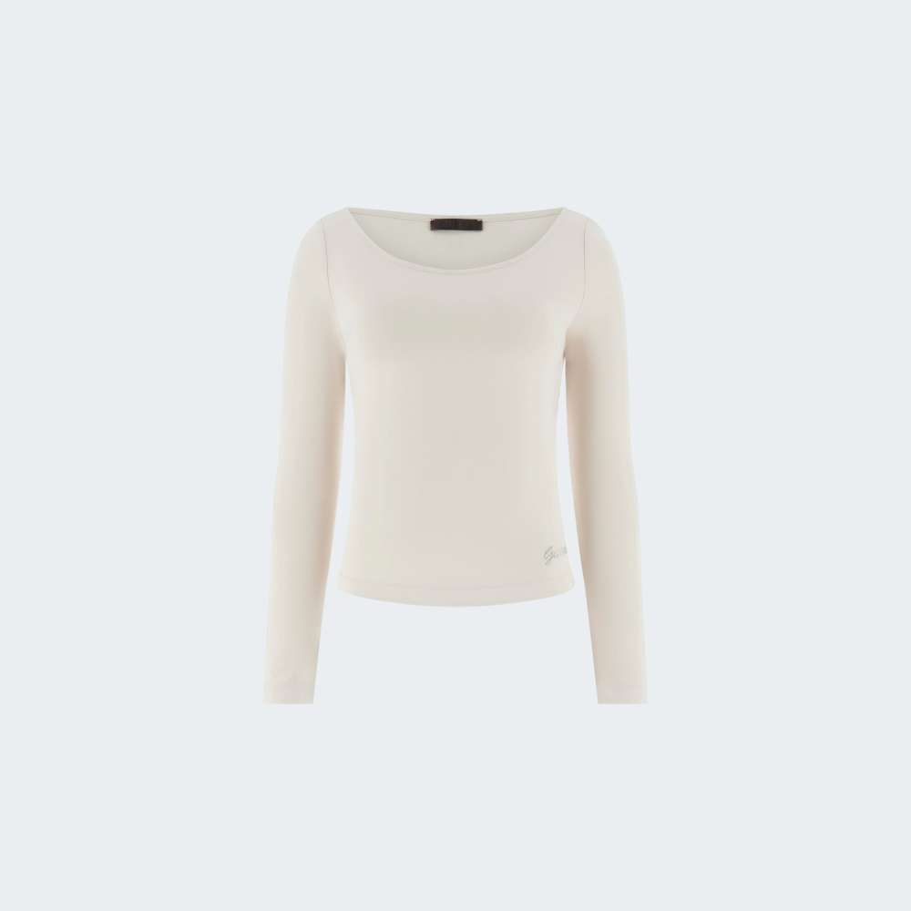 LONGSLEEVE GUESS BOAT NK BASIC